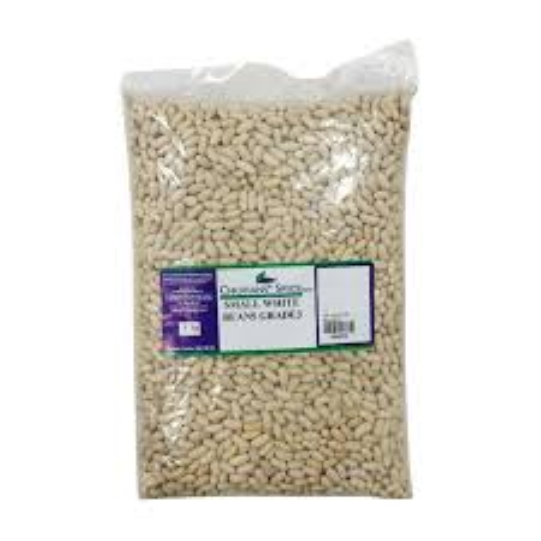 SHAN WHITE BEANS 1KG+SEASONING